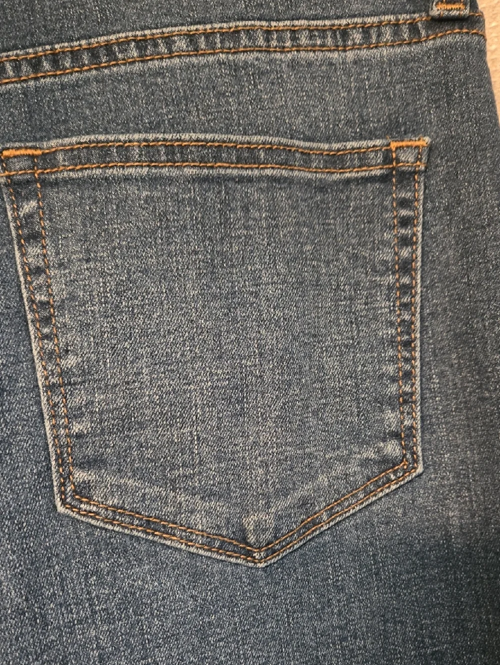 INDIGO SIX Dark Denim Cuffed Jeans wide legs NWT 29/8P - Picture 6 of 7